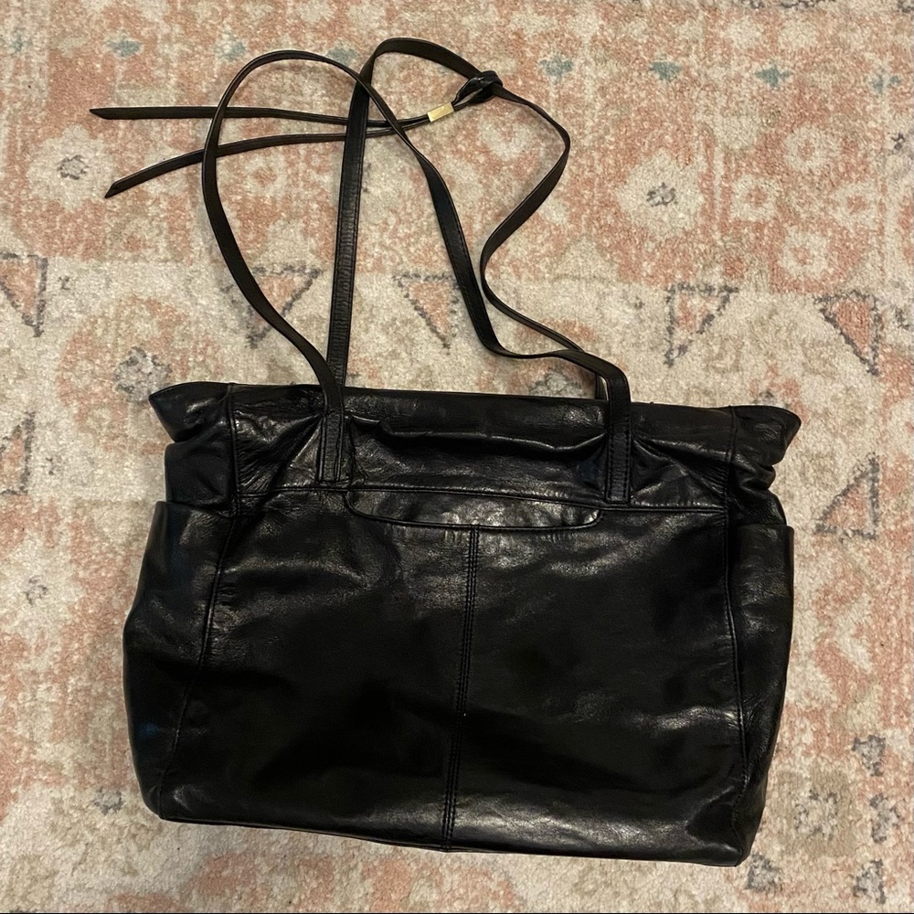 Hobo Black Leather Tote